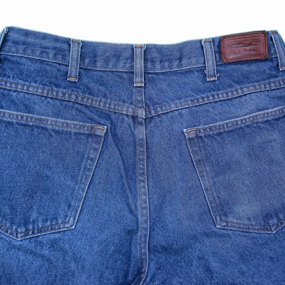 L.L. Bean Double L® Men's Jeans - Classic Fit - Medium Blue W34‎